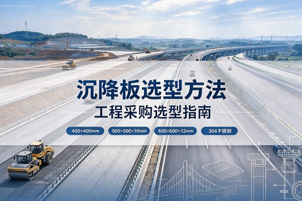 双牌沉降板选择方法