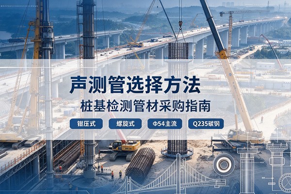 双牌声测管选型标准